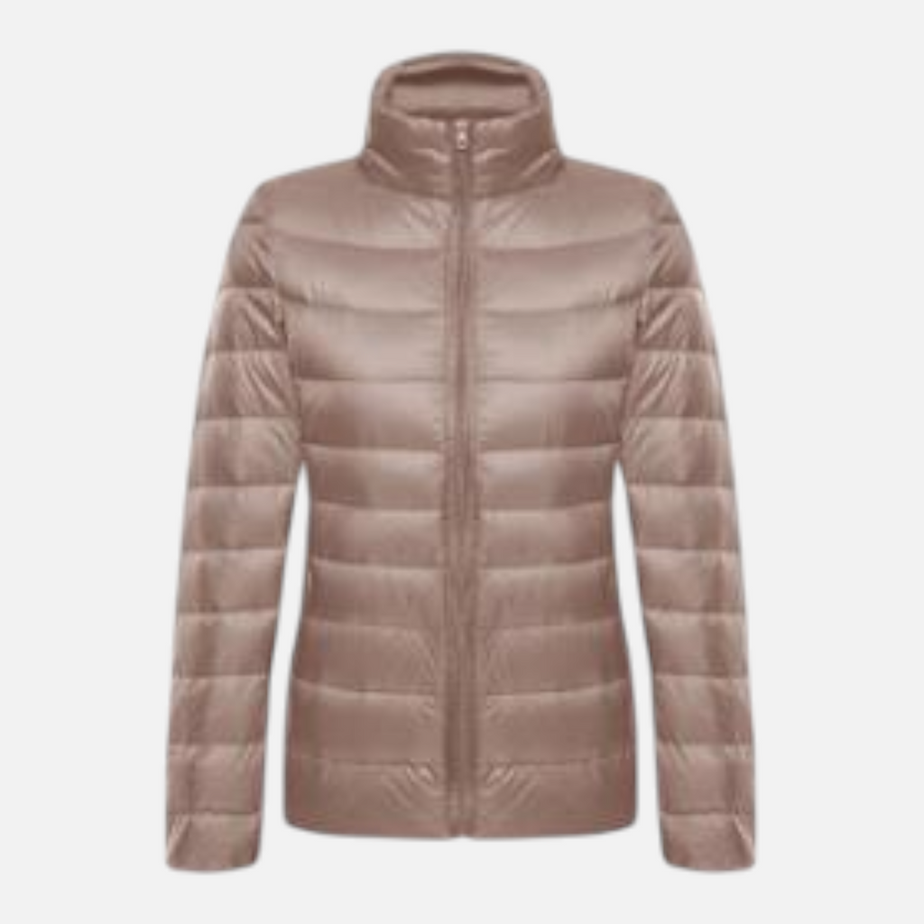 Valeniri | Women’s Quilted Puffer Jacket – Lightweight High Neck Coat