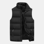 Valeniri | Men's Cotton Padded Vest Lightweight Zip-Up Jacket