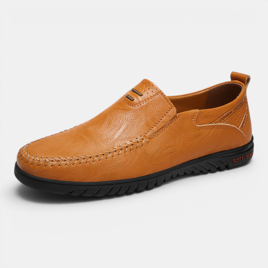 Valeniri | Men's Breathable Leather Loafers Casual Slip-On Comfort Shoes