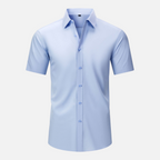 Valeniri | Men's Wrinkle Resistant Stretch Short Sleeve Button-Up Shirt