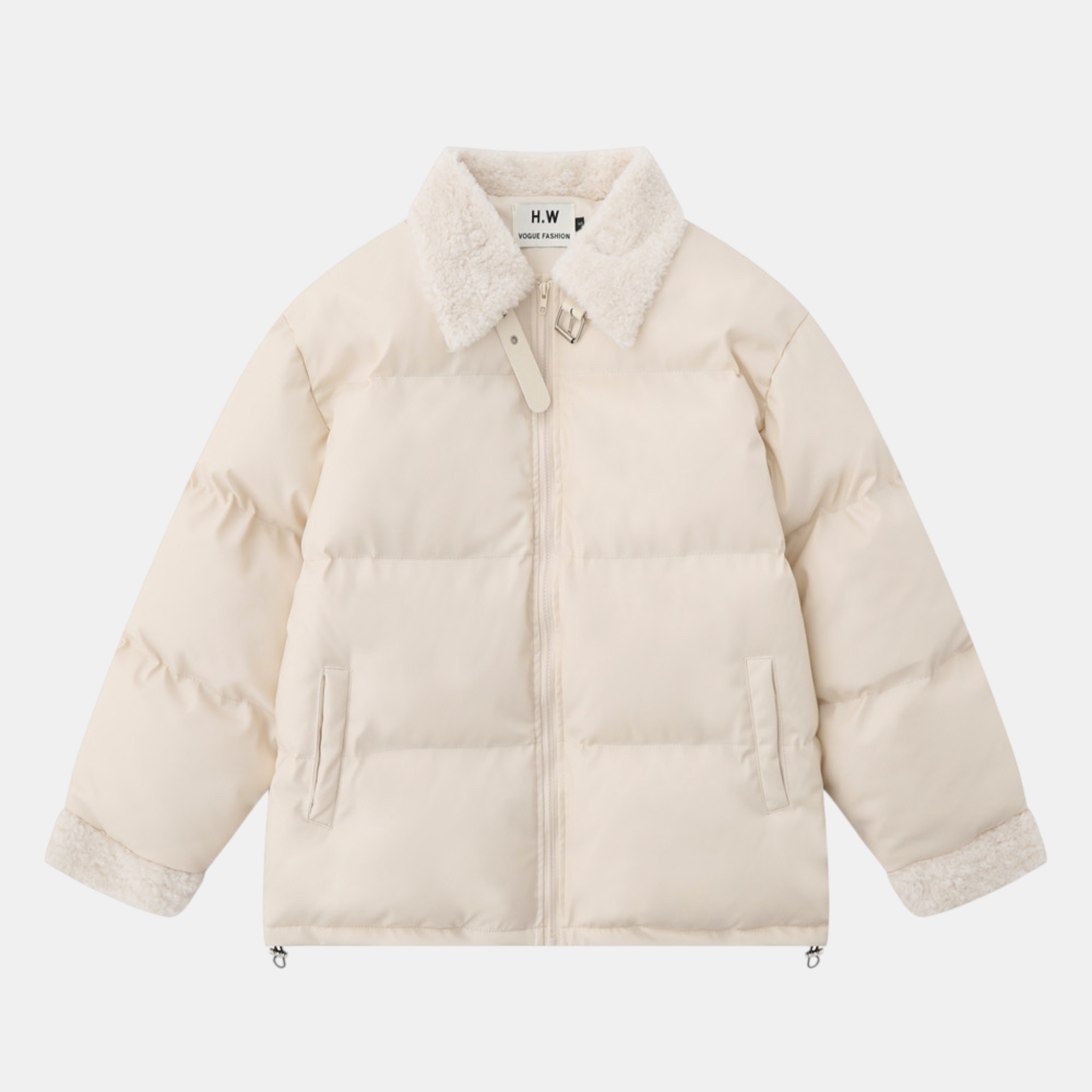 Valenri | Men's Fur Collar Puffer Jacket – Premium Cotton Coat