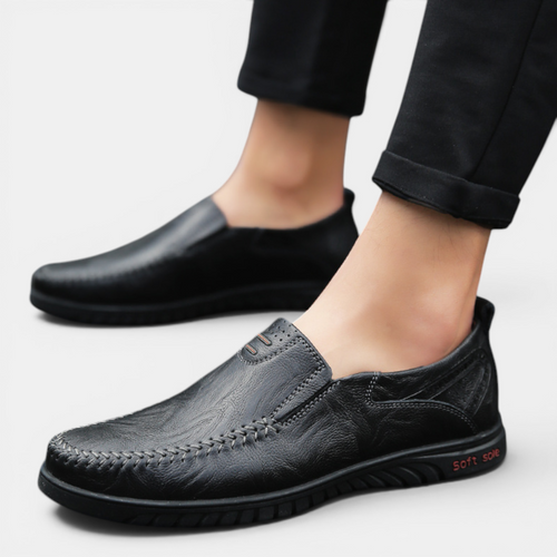 Valeniri | Men's Breathable Leather Loafers Casual Slip-On Comfort Shoes