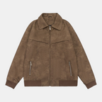 Valeniri | Men's Vintage PU Leather Jacket Classic Bomber Style