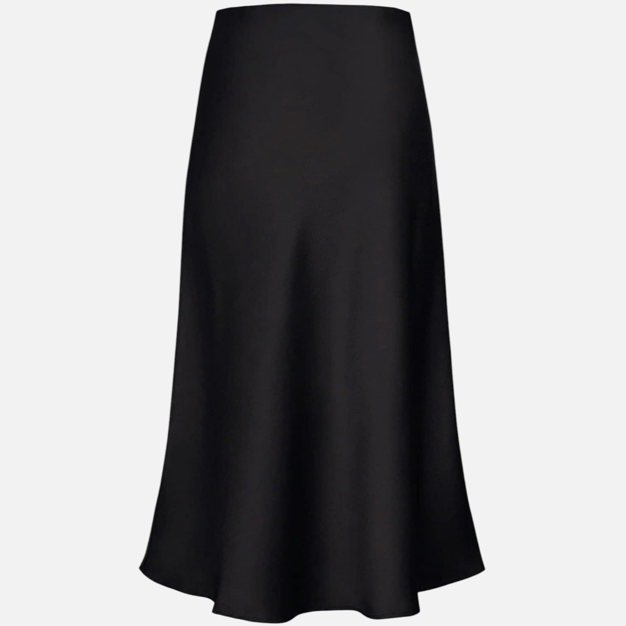 Valeniri | Women's Satin Maxi Skirt High Waist Fishtail Formal Skirt