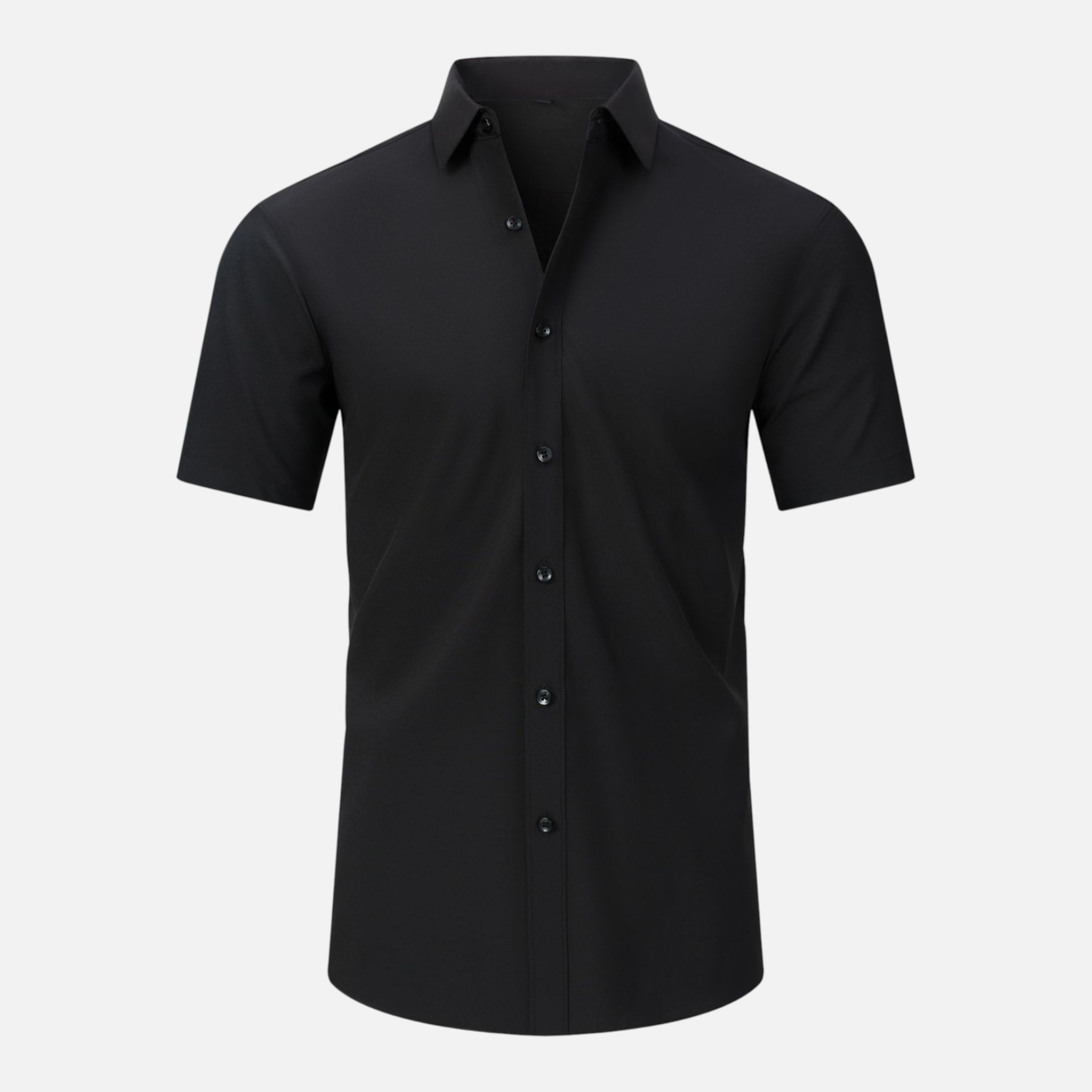Valeniri | Men's Wrinkle Resistant Stretch Short Sleeve Button-Up Shirt