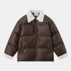 Valenri | Men's Fur Collar Puffer Jacket – Premium Cotton Coat