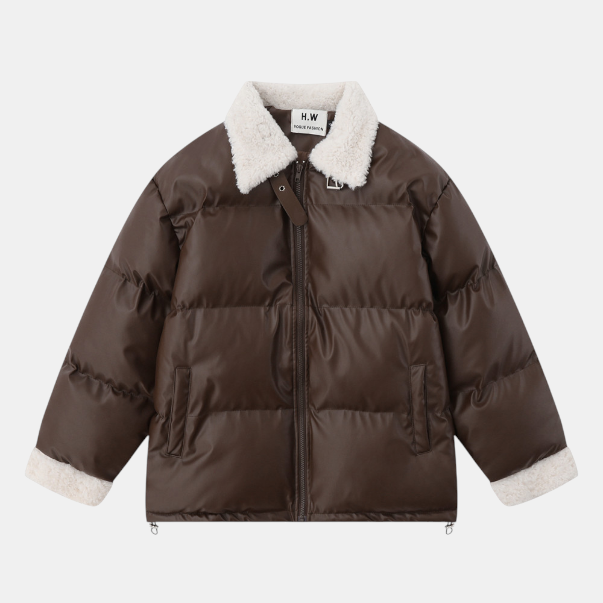 Valenri | Men's Fur Collar Puffer Jacket – Premium Cotton Coat