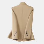 Valeniri | Women's Double Breasted Blazer Elegant Slim Fit Office Jacket