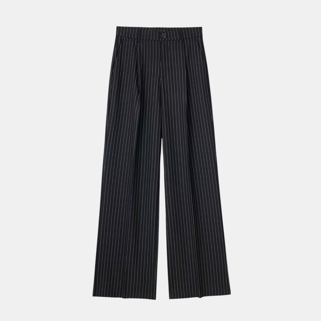Valeniri | Women's Pleated High Waist Pants – Classic Tailored Trousers
