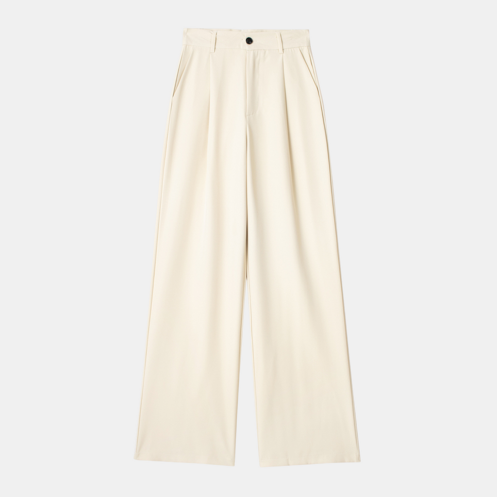 Valeniri | Women's Pleated High Waist Pants – Classic Tailored Trousers