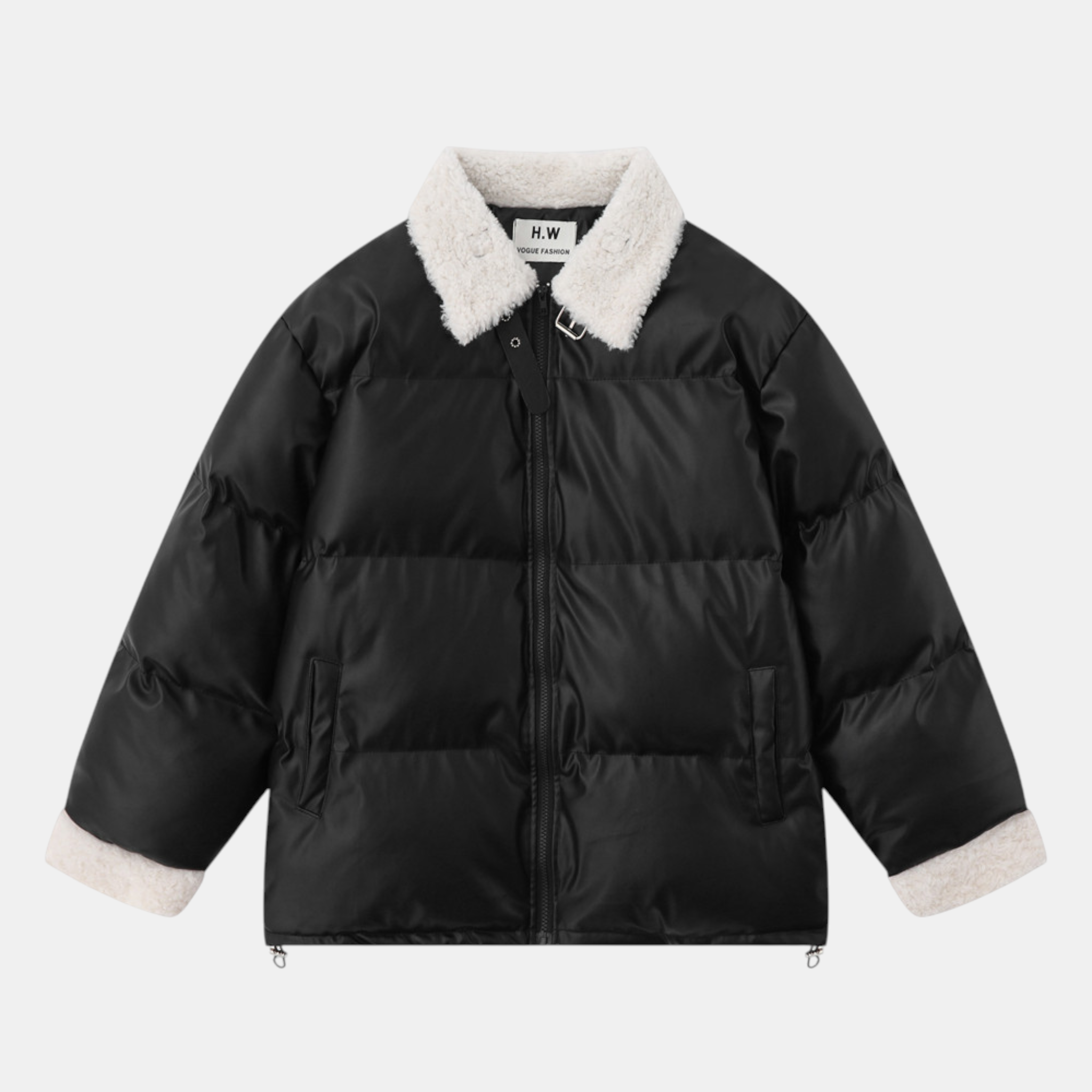 Valenri | Men's Fur Collar Puffer Jacket – Premium Cotton Coat