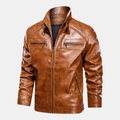 Valeniri | Men's Leather Jacket Classic Fit Premium Everyday Outerwear