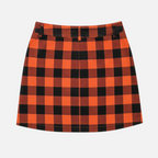 Valeniri | Women's Gingham Mini Skirt Classic High Waist A-Line