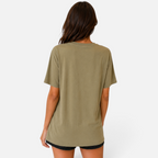 Valeniri | Women's Ruched Cotton Top – Slim Fit Short Sleeve Shirt