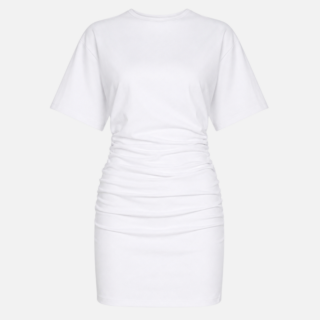 Valeniri | Women's Slim Fit Ruched Dress Elegant Midi Bodycon Dress