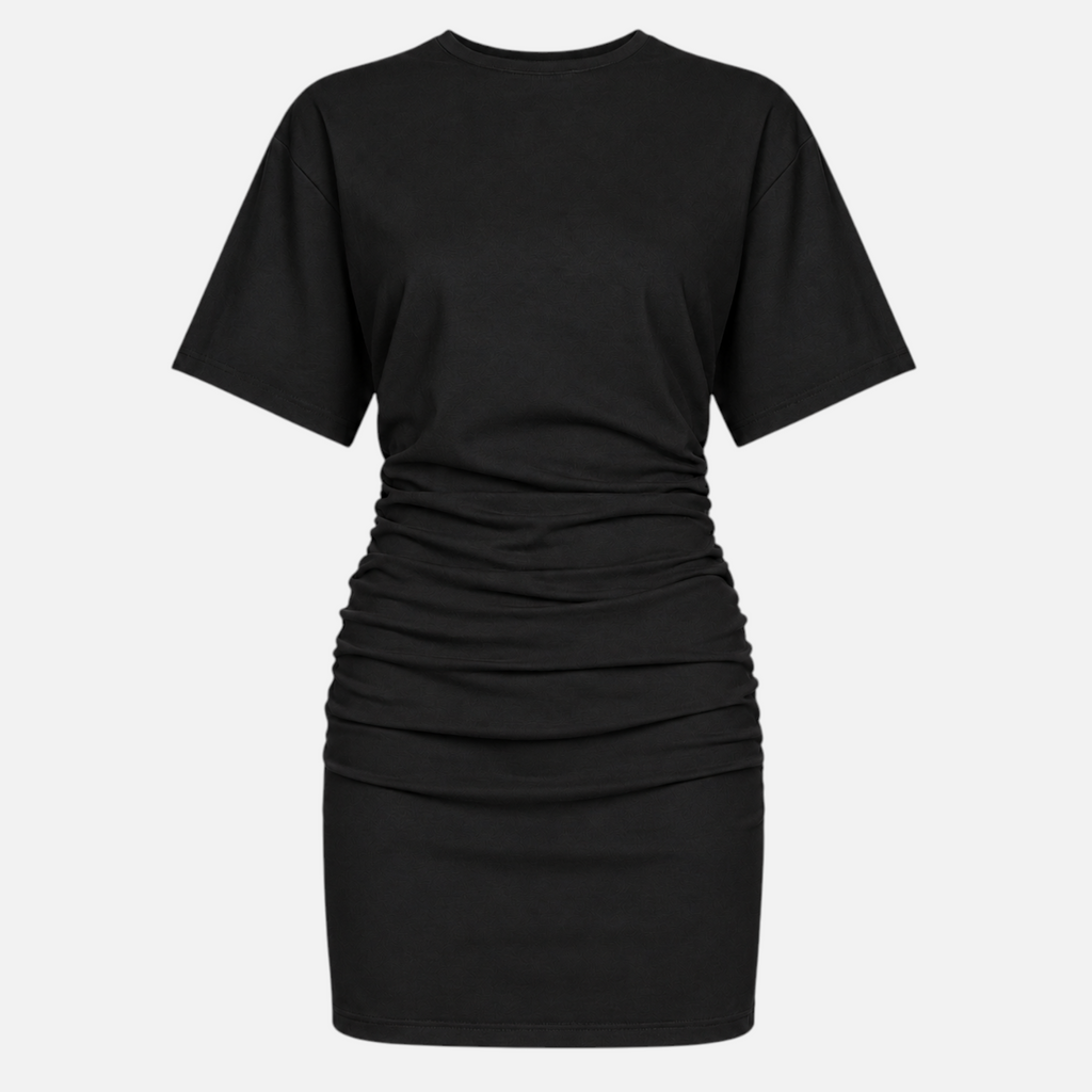 Valeniri | Women's Slim Fit Ruched Dress Elegant Midi Bodycon Dress