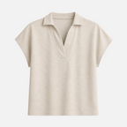 Valeniri | Women's V-Neck Blouse Loose Fit Casual Office Top