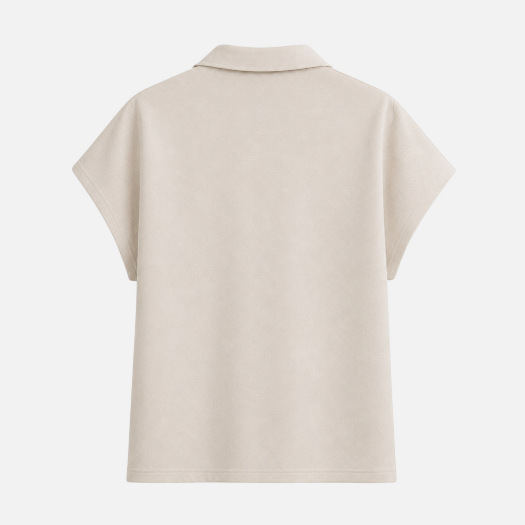 Valeniri | Women's V-Neck Blouse Loose Fit Casual Office Top