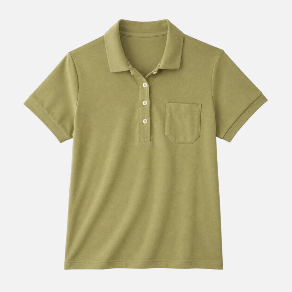 Valeniri | Women's Polo Shirt Short Sleeve Casual Pocket Top