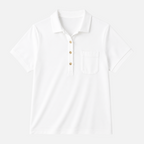 Valeniri | Women's Polo Shirt Short Sleeve Casual Pocket Top