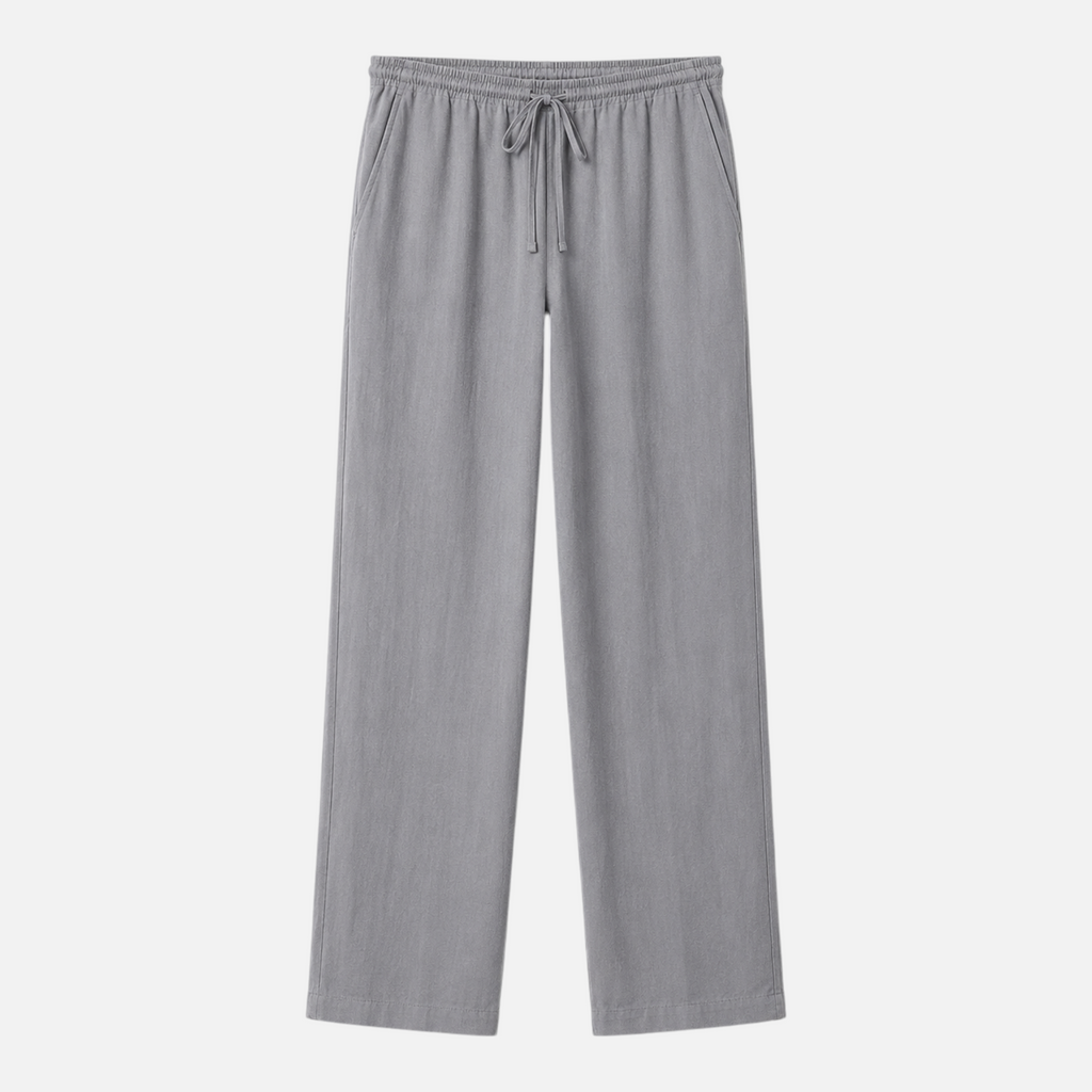 Valeniri | Men's Linen Pants Breathable Relaxed Fit Casual Trousers