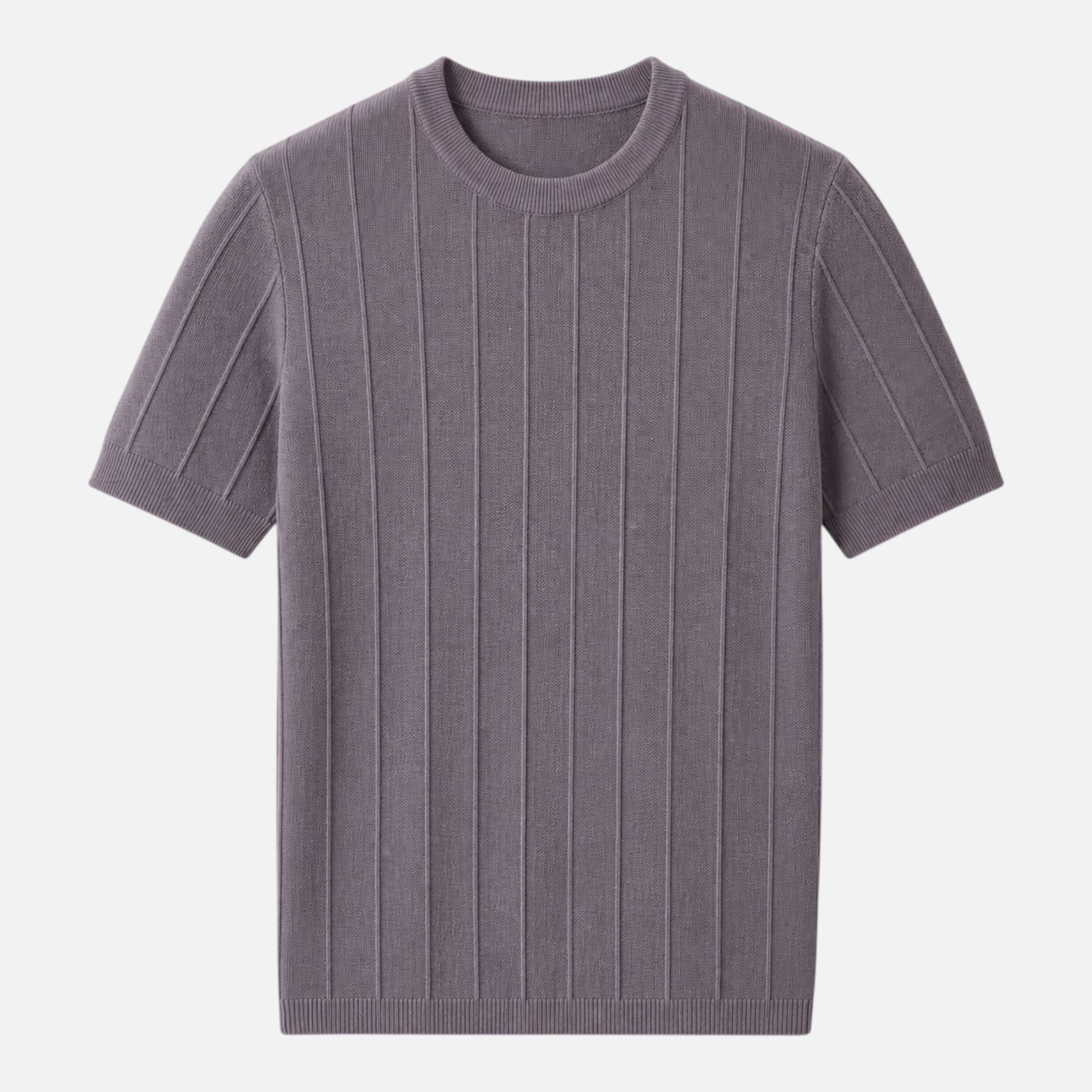Valeniri | Men's Short Sleeve Knit T-Shirt Timeless Relaxed Fit