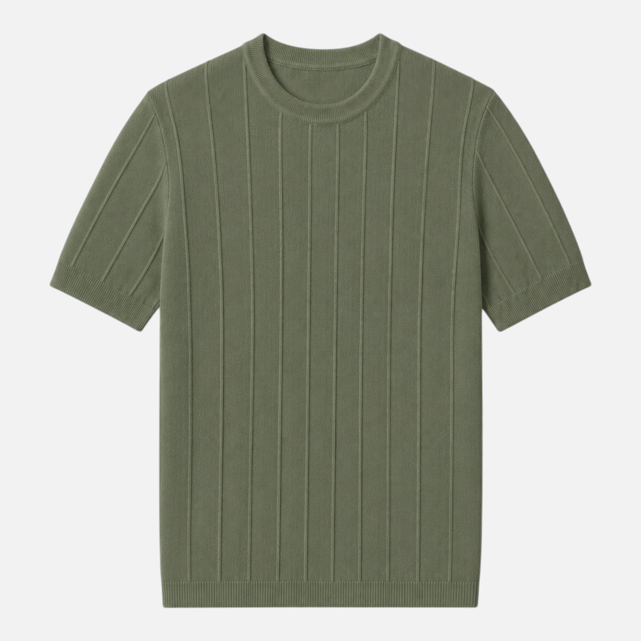 Valeniri | Men's Short Sleeve Knit T-Shirt Timeless Relaxed Fit