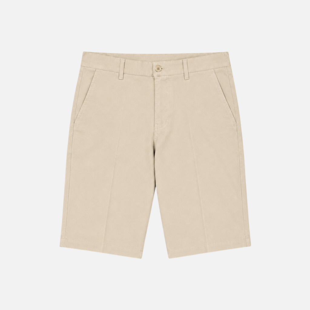 Valeniri | Men's Chino Shorts Classic Straight Fit Casual Cotton