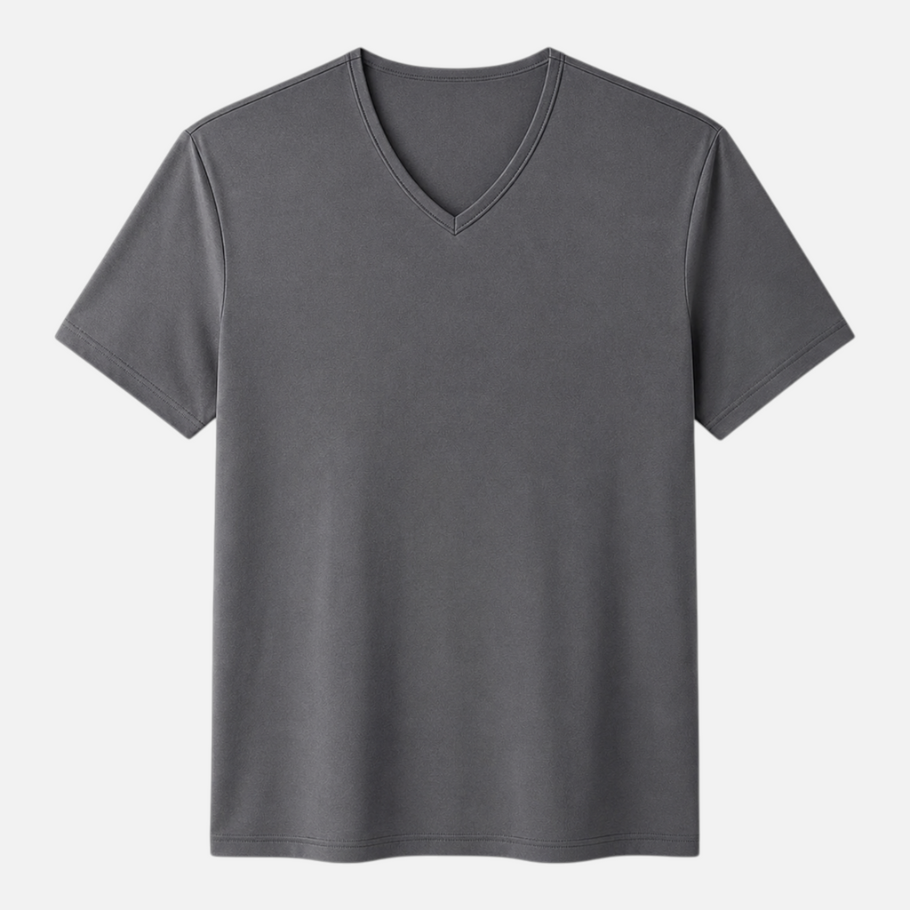 Valeniri | Men's V-Neck T-Shirt Slim Fit Cotton Everyday Wear