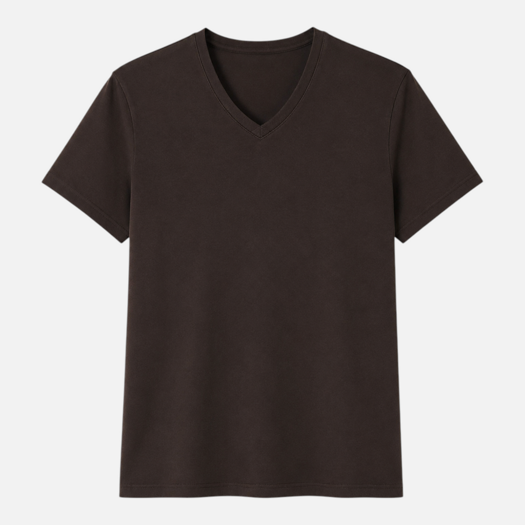 Valeniri | Men's V-Neck T-Shirt Slim Fit Cotton Everyday Wear