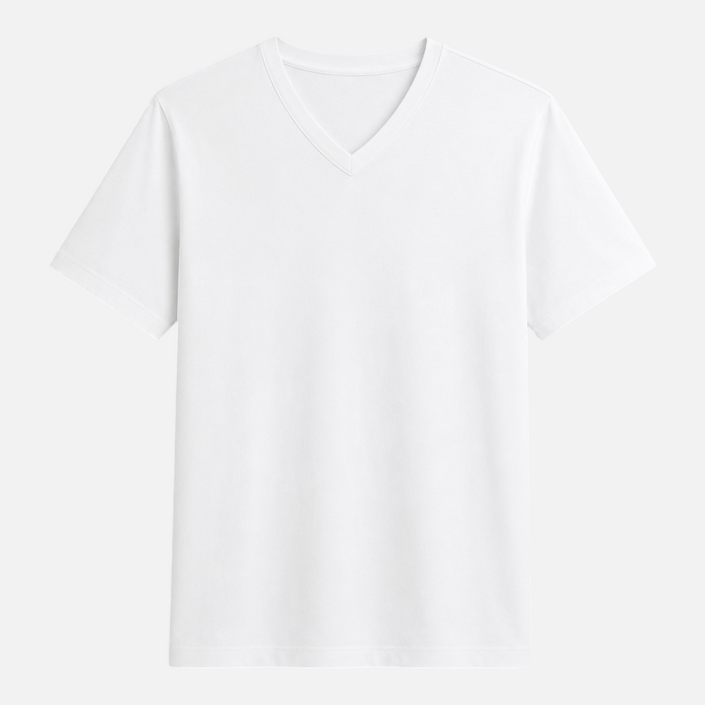 Valeniri | Men's V-Neck T-Shirt Slim Fit Cotton Everyday Wear