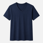 Valeniri | Men's V-Neck T-Shirt Slim Fit Cotton Everyday Wear