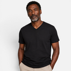 Valeniri | Men's V-Neck T-Shirt Slim Fit Cotton Everyday Wear