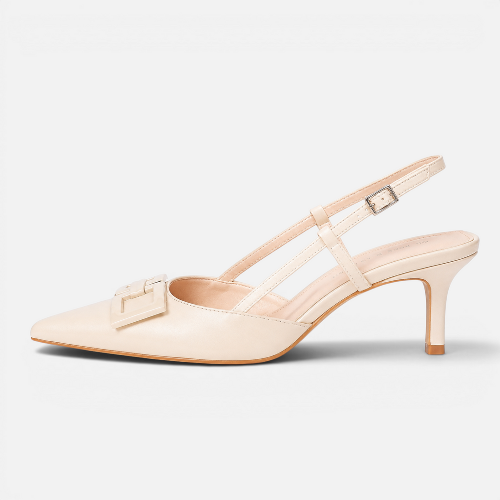 Valeniri | Women's Pointed Toe Kitten Heels Sandals – Elegant Dress Shoes