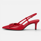 Valeniri | Women's Pointed Toe Kitten Heels Sandals – Elegant Dress Shoes