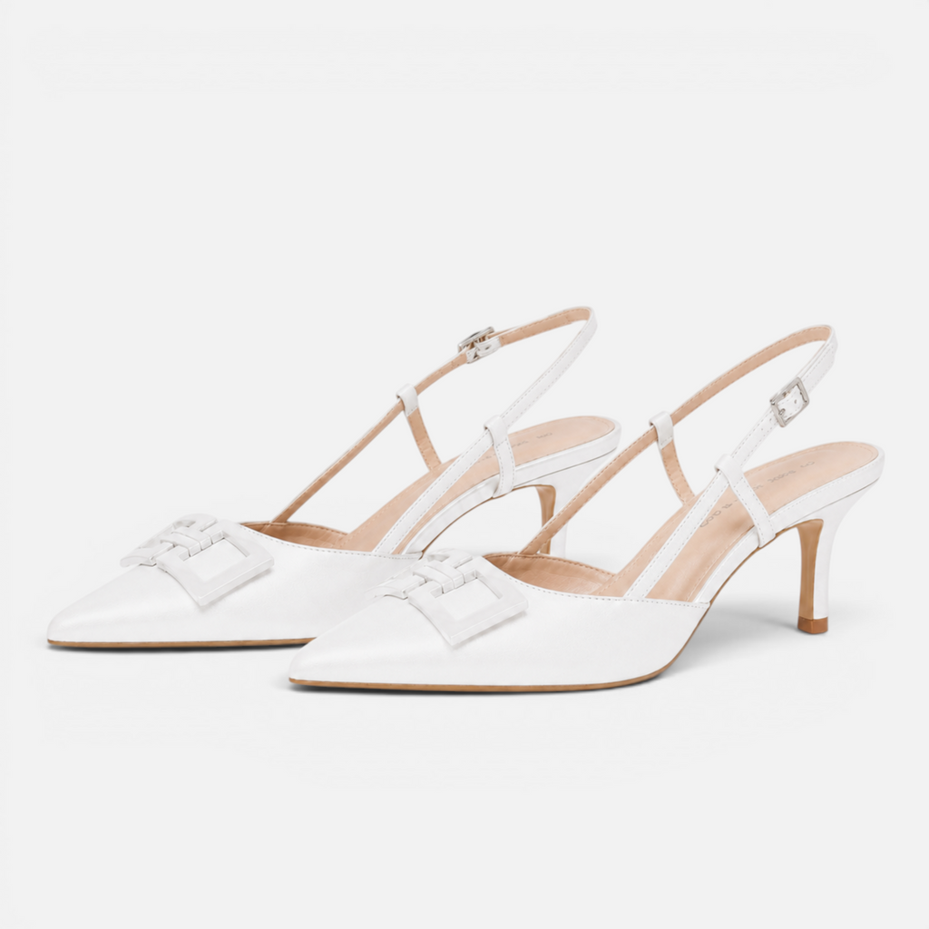Valeniri | Women's Pointed Toe Kitten Heels Sandals – Elegant Dress Shoes