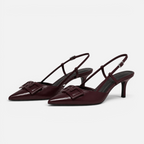 Valeniri | Women's Pointed Toe Kitten Heels Sandals – Elegant Dress Shoes