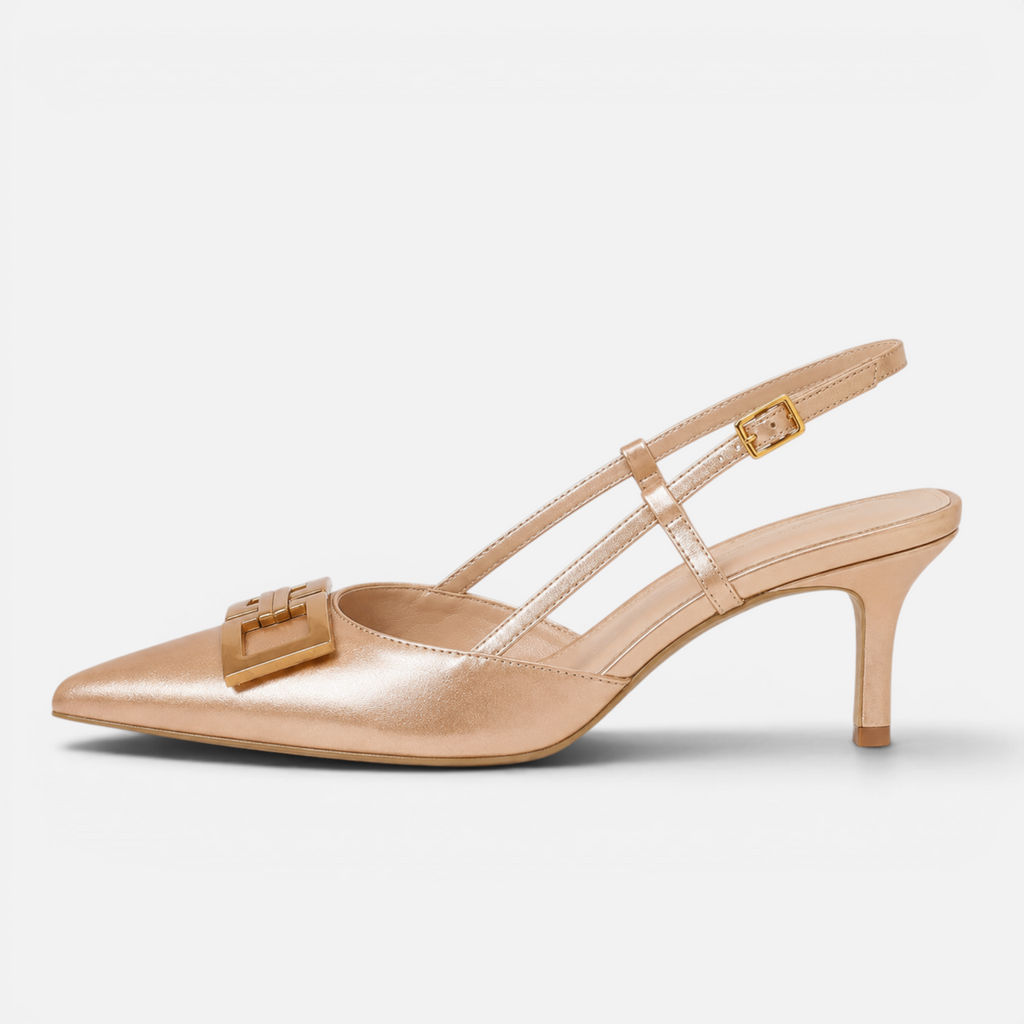Valeniri | Women's Pointed Toe Kitten Heels Sandals – Elegant Dress Shoes