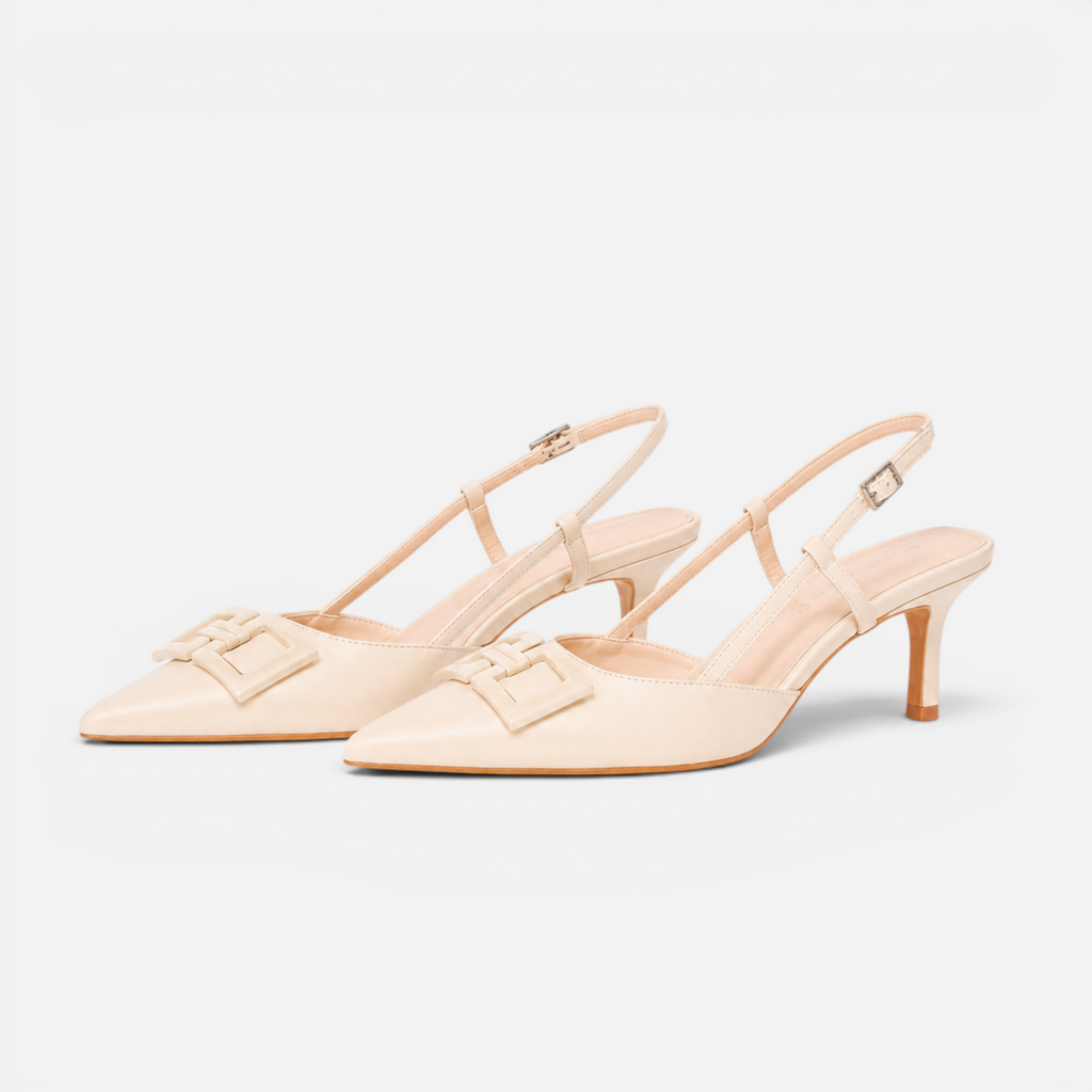 Valeniri | Women's Pointed Toe Kitten Heels Sandals – Elegant Dress Shoes