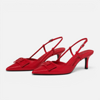 Valeniri | Women's Pointed Toe Kitten Heels Sandals – Elegant Dress Shoes