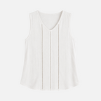 Valeniri | Women's Sleeveless Lace Tank Top Hollow Out Casual Cami