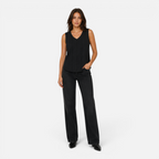 Valeniri | Women's Sleeveless Lace Tank Top Hollow Out Casual Cami
