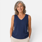 Valeniri | Women's Sleeveless Lace Tank Top Hollow Out Casual Cami