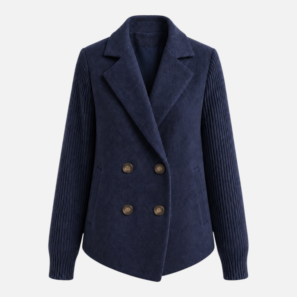 Valeniri | Women's Double Breasted Lapel Blazer Jacket Classic Fit