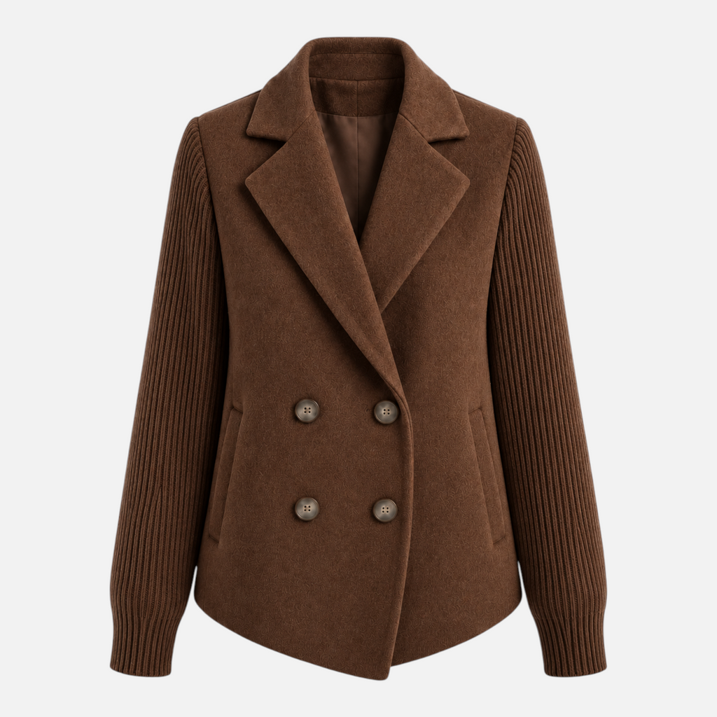 Valeniri | Women's Double Breasted Lapel Blazer Jacket Classic Fit