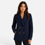 Valeniri | Women's Double Breasted Lapel Blazer Jacket Classic Fit