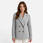 Valeniri | Women's Double Breasted Lapel Blazer Jacket Classic Fit