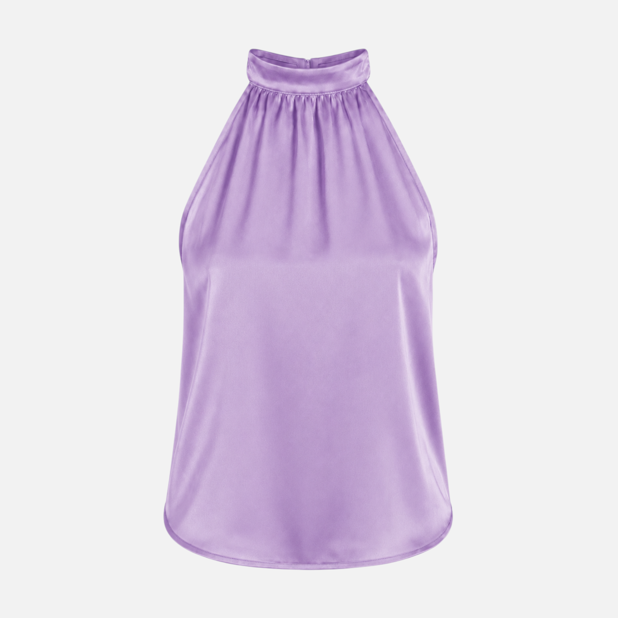 Valeniri | Women's Satin Halter Top Sleeveless Elegant Blouse