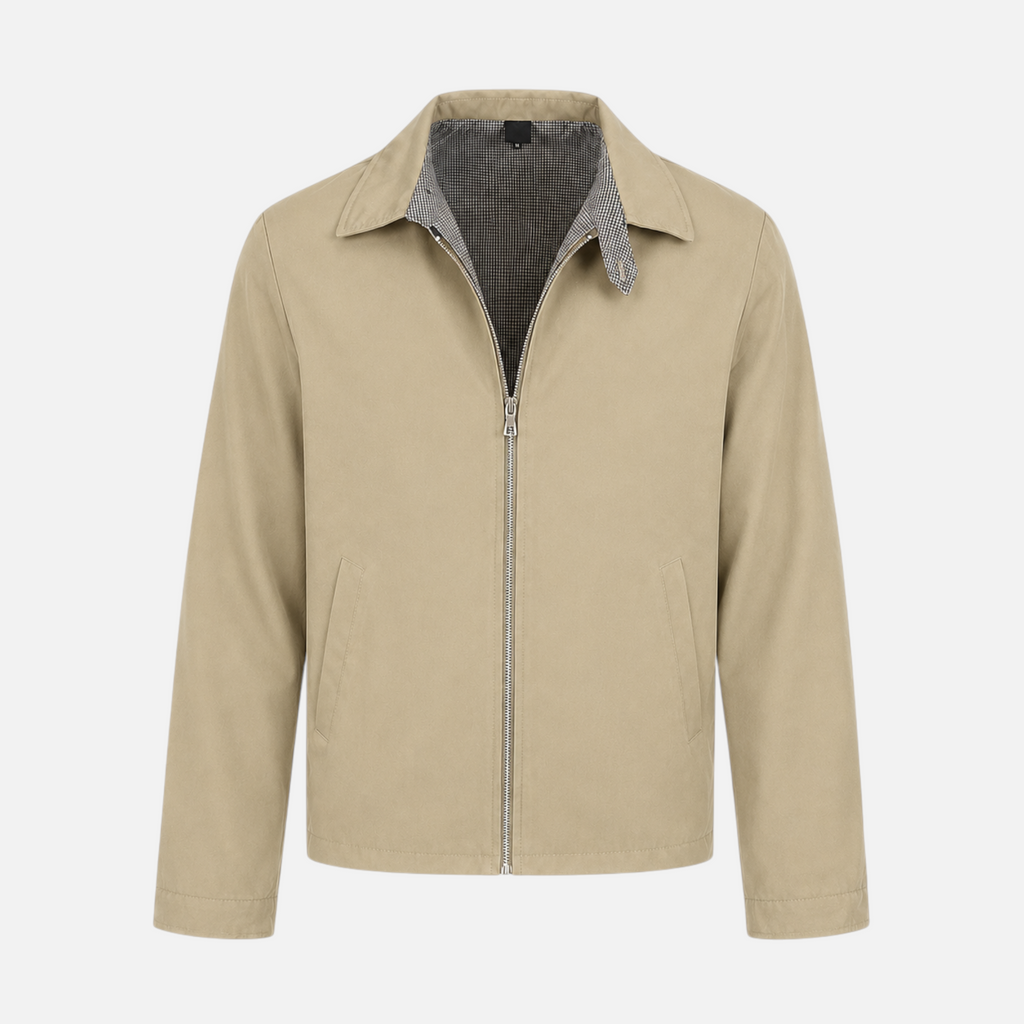 Valeniri | Men's Houndstooth Summer Jacket Lightweight Tailored Casual