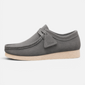 Valeniri | Men's Suede Wallabee Shoes Soft Sole Casual Moccasin Lace-Up